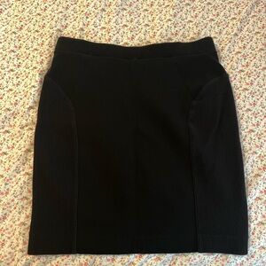 Madewell Black Pencil Skirt